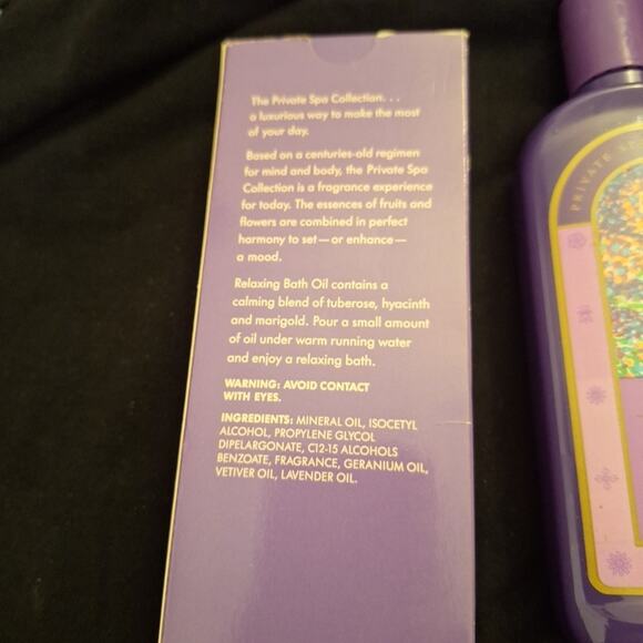 Mary Kay Private Spa Collection Relaxing Bath Oil 7.7 Oz Discontinued - Picture 3 of 6